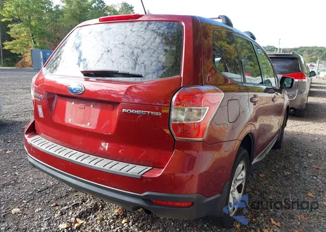 2014 Subaru Forester 2.5I z USA, uszkodzony, nr VIN JF2SJAAC0EH483455